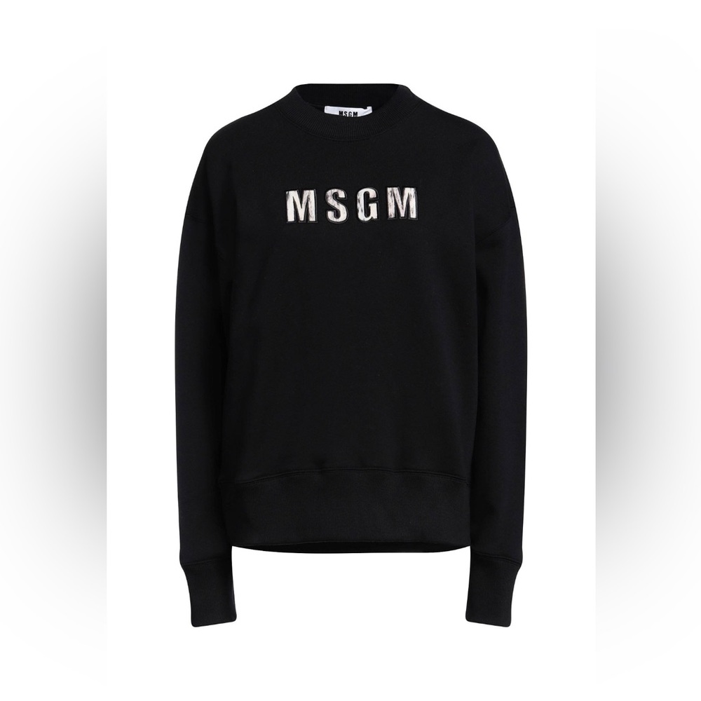 MSGM Black Sweatshirt